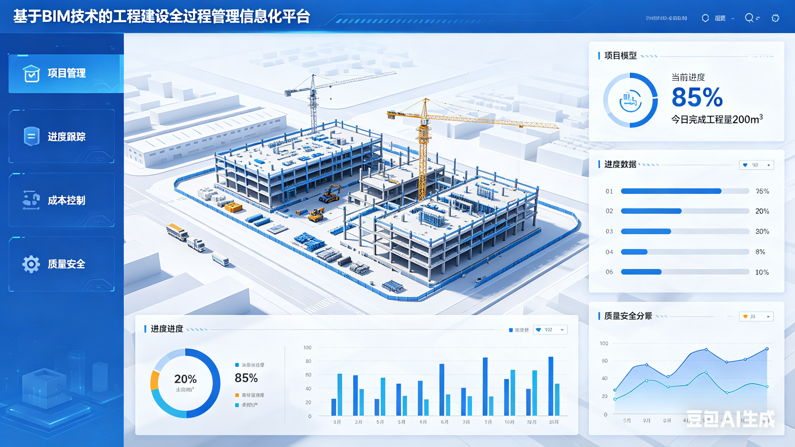 基于BIM技术的工程建设全过程管理信息化平台